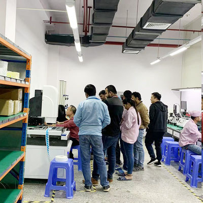 Machine de mesure manuelle adaptée aux besoins du client de coordonnée, exactitude du système de mesure de vidéo 3um