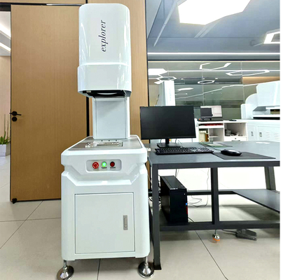 Instrument de mesure en un clic, l'opération est simple, compacte et pratique. Machine de mesure vidéo, elle peut déterminer automatiquement si le produit est OK ou NG.